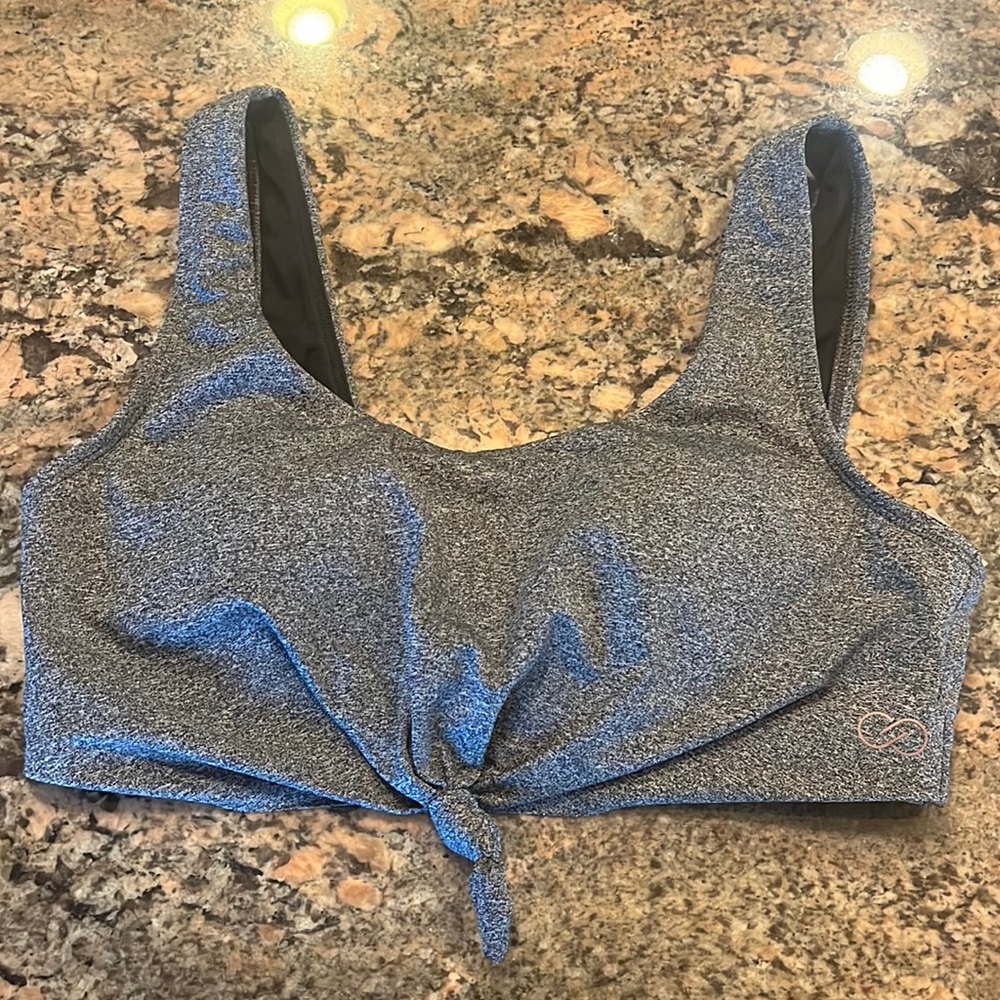 Calia Grey Bikini Top